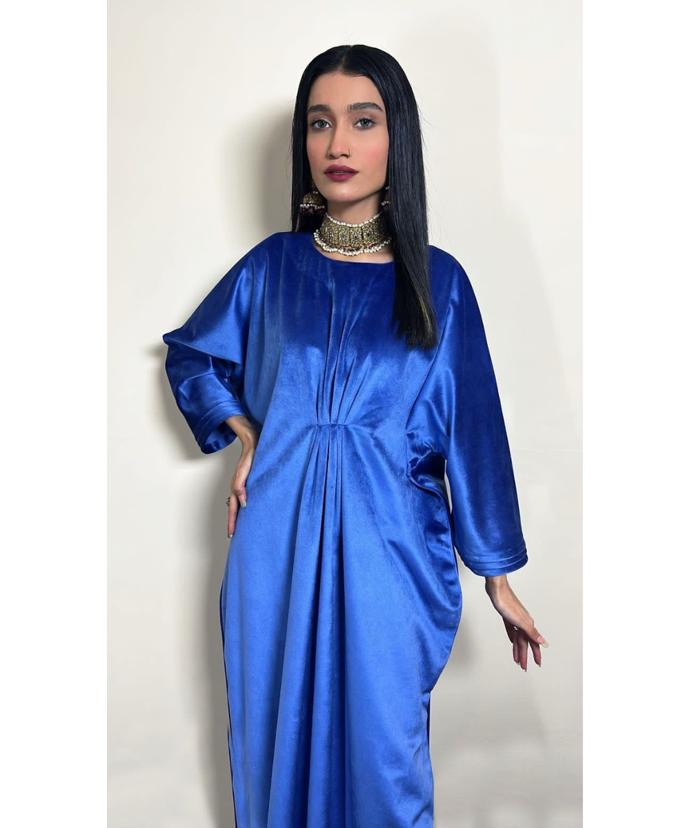 Royal Blue Kaftan Dress