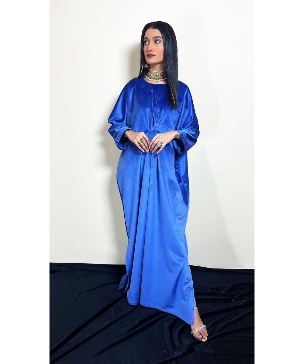  Royal blue kaftan dress online